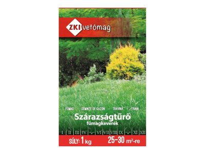 Tráva odolná voči suchu Szárazságtűrő dobozos 1kg