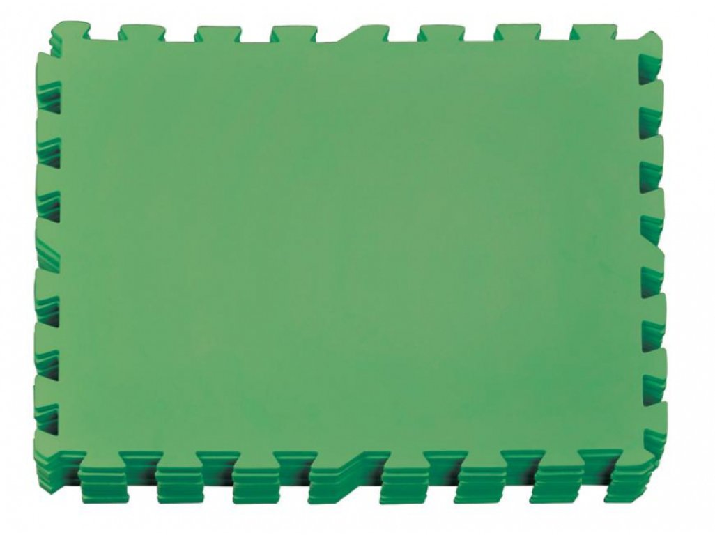Podložka EVA MT504 500x500x4 mm, zelená, bal. 9 ks, pod bazén