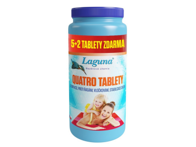 Laguna 4v1 Quatro MAXI tablety do bazena 5+2 1,4 kg