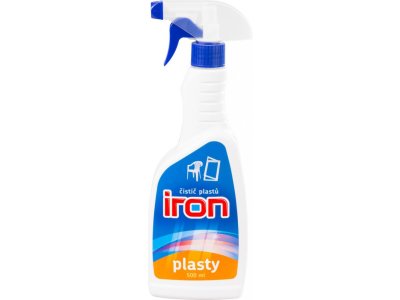 Čistič na plasty IRON 500 ml, rozprašovač