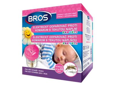 BROS Komáre ELEKTRICKÝ ODPAROVAČ s tekutou náplňou pre deti