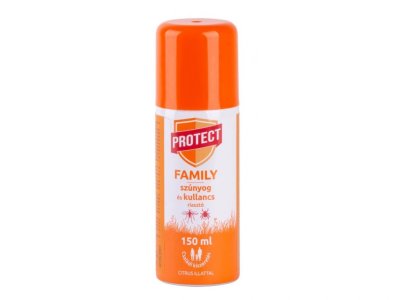Sprej PROTECT, proti hmyzu, komárom a kliešťom, repelentný, 150 ml