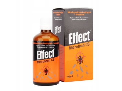 EFFECT microtech 100 ml postrek na PLOŠTICE šváb mravce
