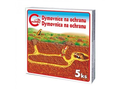 Critox dymovnica na ochranu pred podzemnými škodcami