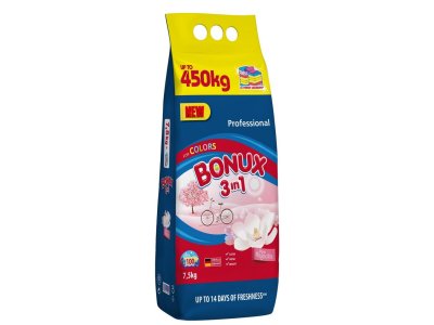 Bonux prášok Color Pure MAGNOLIA 100 PD 7,5 kg