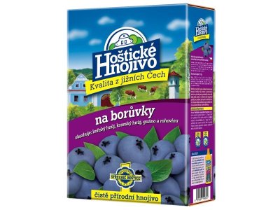 HOŠTICKÉ organické hnojivo pre čučoriedky 1KG