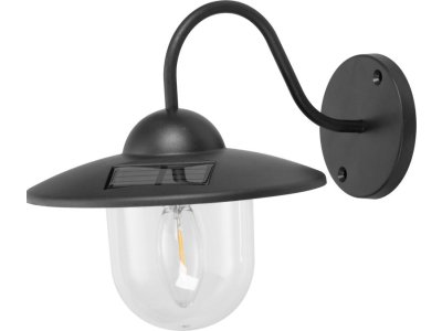 Lampa Strend Pro Garden, solárna, svietidlo na stenu/plot, 1x LED, 23,5x18x20 cm