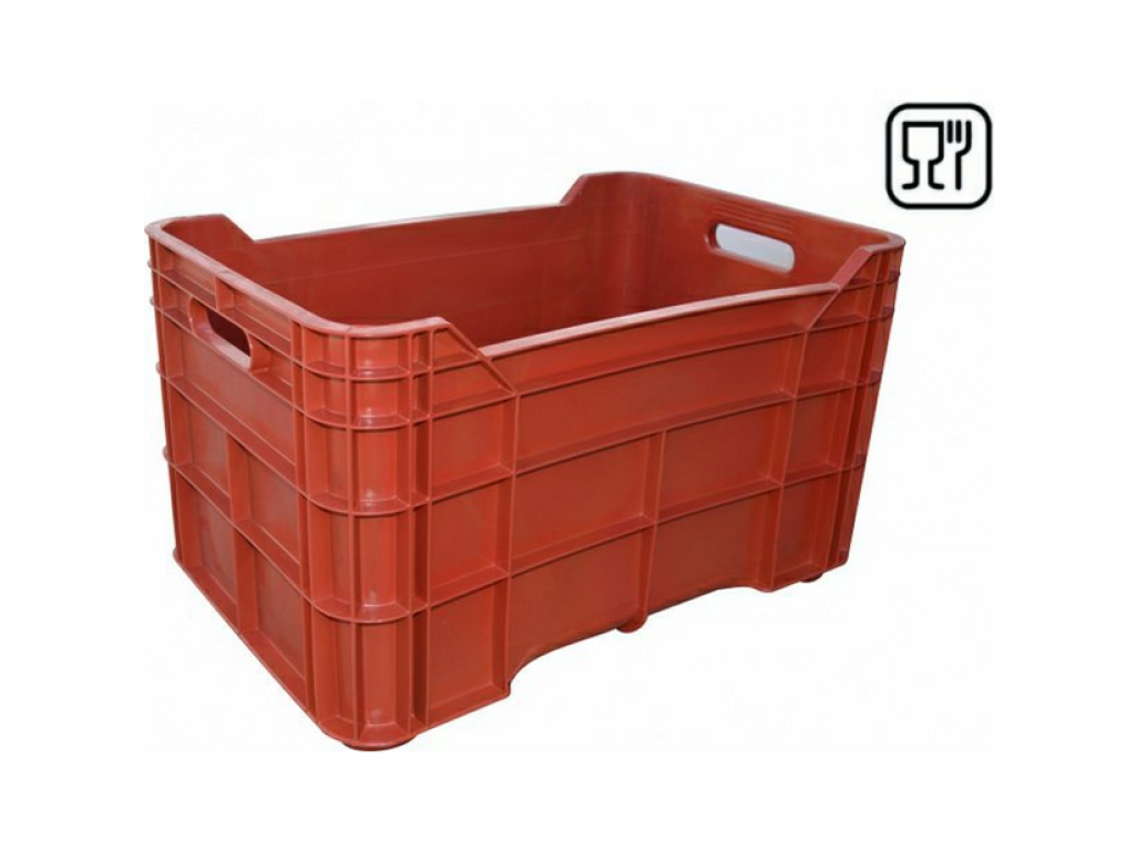 Prepravka, bedňa 40l Potravinárska, plná, stohovateľná