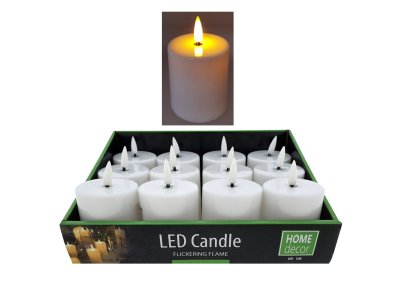 Kahanec dióda led HOME DECOR biela HD108 9cm