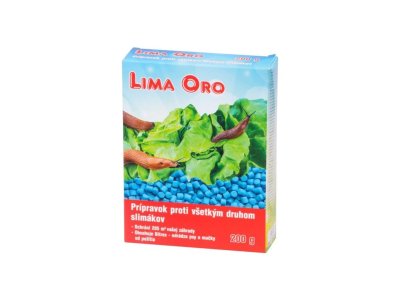 Lima Oro 3%, 200 g granule, proti všetkým druhom slimákov, Bitrex