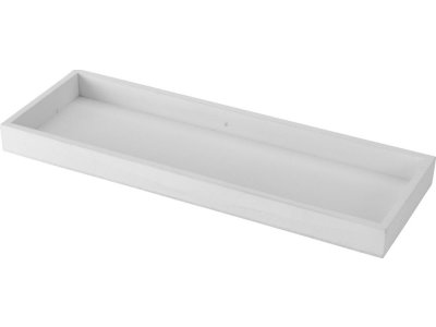 Podnos 14x40 cm drevo biely