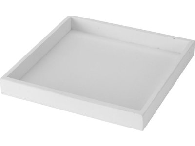 Podnos 25x25 cm drevo biely
