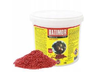 Ratimor granule 4 kg vedro, otrava na myši a potkany