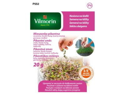 Vilmorin BIO Pikantná zmes na klíčky 20g