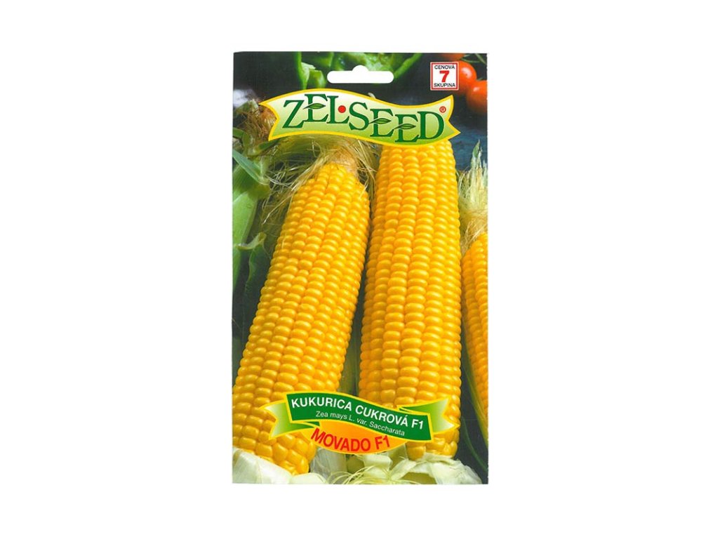 Kukurica cukrová MOVADO F1 poloneskorá 28g Zelseed