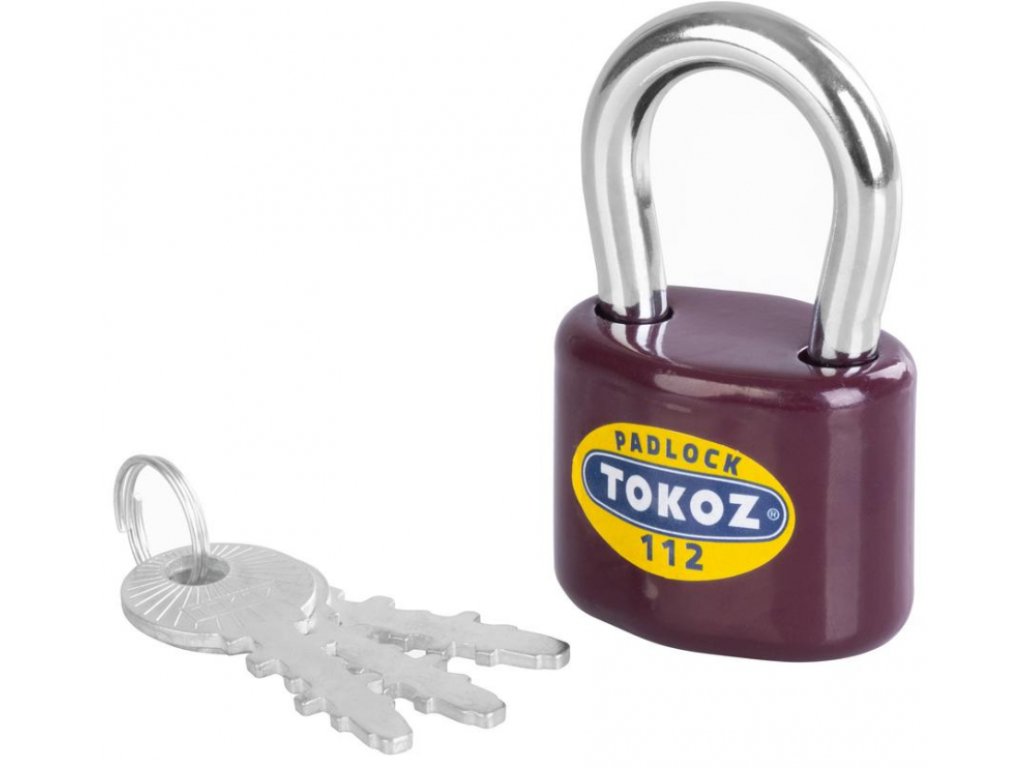 Zámok Tokoz 112/50, visiaci, 3 kľúče