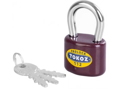 Zámok Tokoz 112/50, visiaci, 3 kľúče