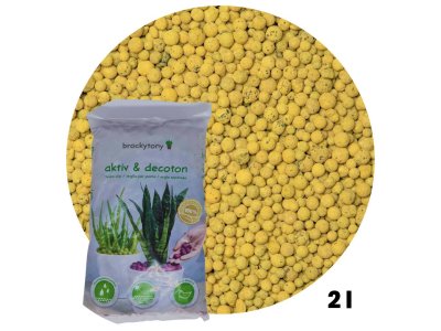 Keramzit 2l 8-16mm žltý Saffron
