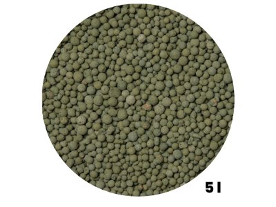 Keramzit 5l 8-16mm tmavozelený Olive