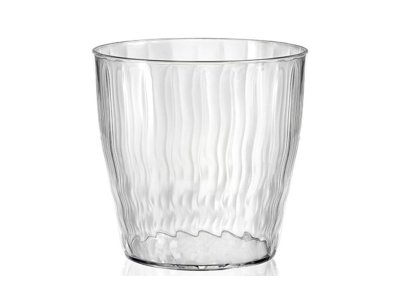 Kvetináč B-LIVING 17cm transparentný