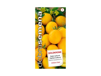 Rajčiak kokteilový cherry GOLDKRONE žltý 15g