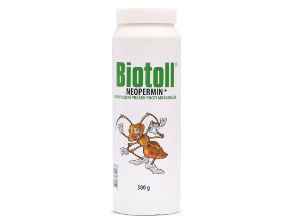 Mravce BIOTOLL 300g prášok NEOPERMIN