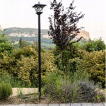 Lampa Strend Pro Garden Zia, solárna, 2xLED, 17x17x153 cm