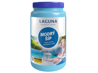 Dezinfekcia Bazenovej vody Laguna Modrý šíp 1kg granule