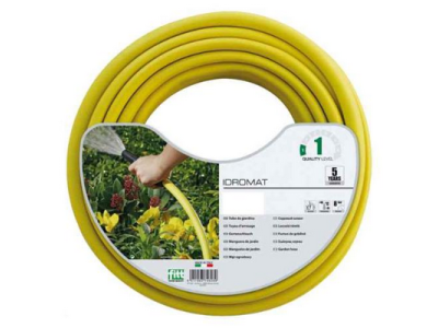 Hadica záhradná IDROMAT žltá 1/2" 25m tlak 8bar