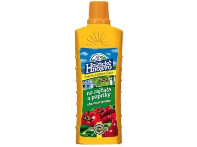 Hoštické hnojivo na rajčiny a papriku 500ml