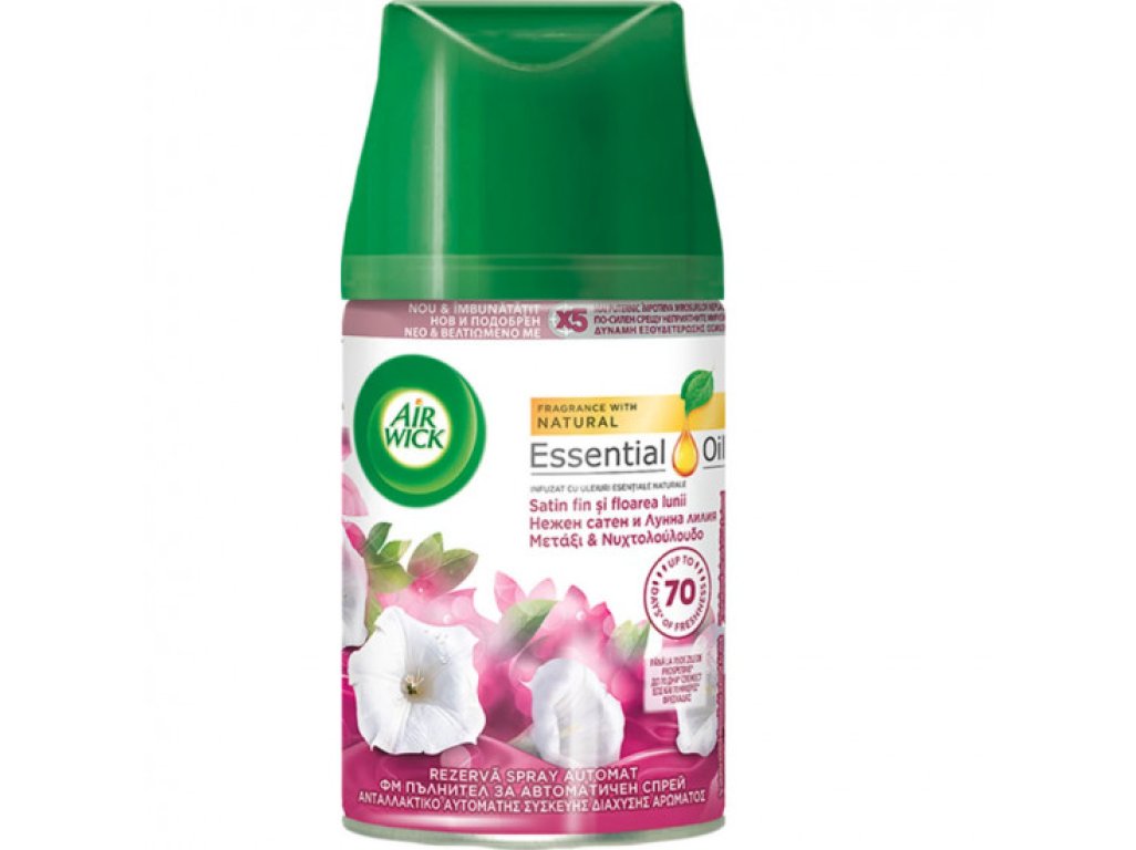 AIR WICK náplň Satin & Moon Lily 250ml