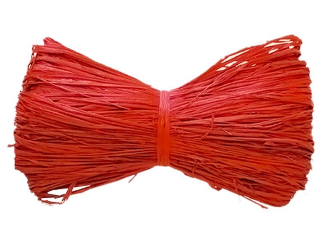 Lyko Raphia Nature, 50 g, červené, floristické, prírodné