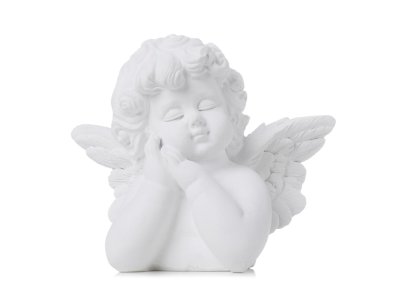 Anjel s krídlami 15,5x9x12cm polyresin