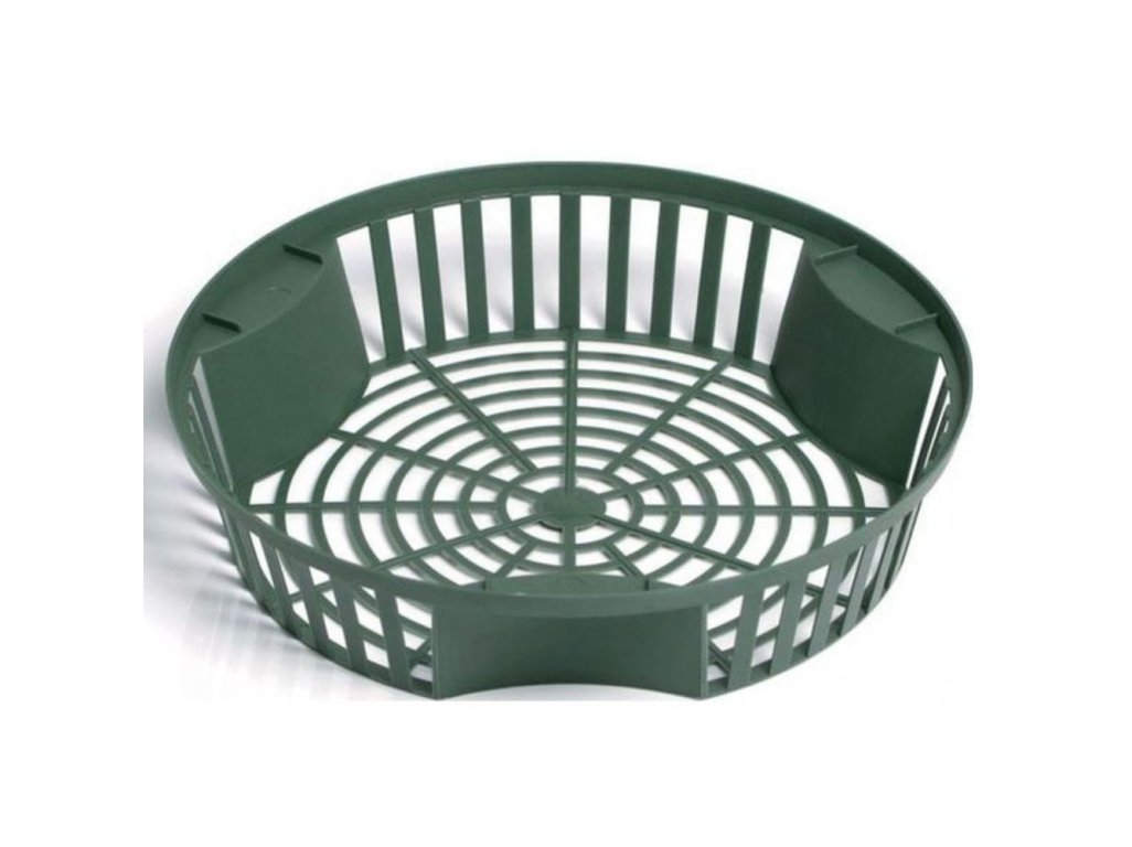 Košík na cibuľoviny ONION II 31,5cm zelený