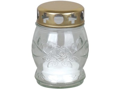 Kahanec Grave, číre sklo, 6-8 h, 25 g, 10 cm, na hrob