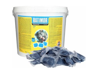 Ratimor mäkká návnada brodifacoum 3kg