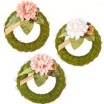 Venček SISAL zelený 20cm MIX