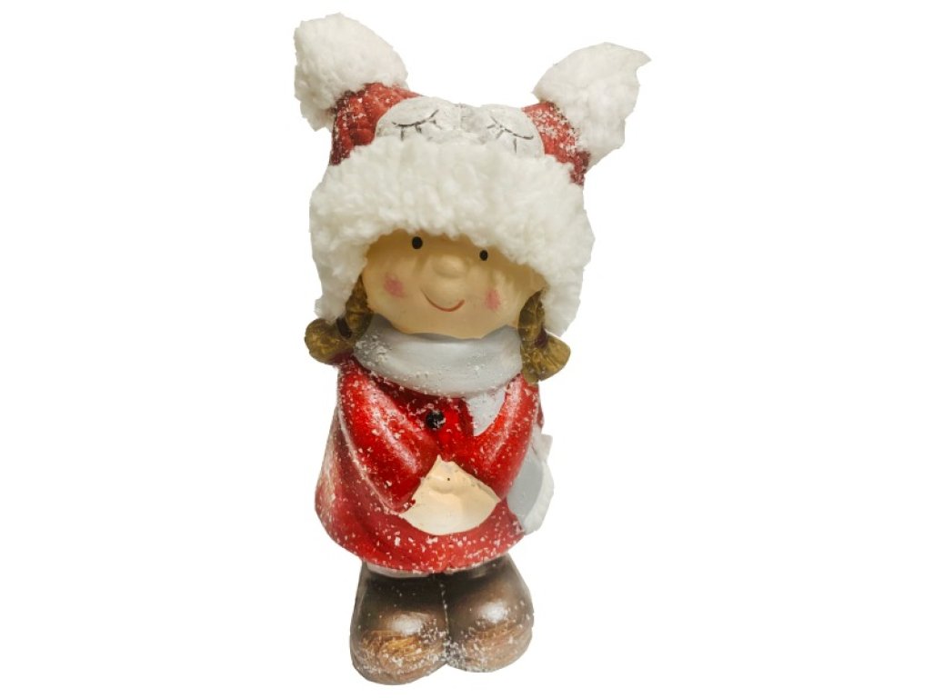 Keramická postavička DIEŤA vianočné 8x6,5x17,5cm
