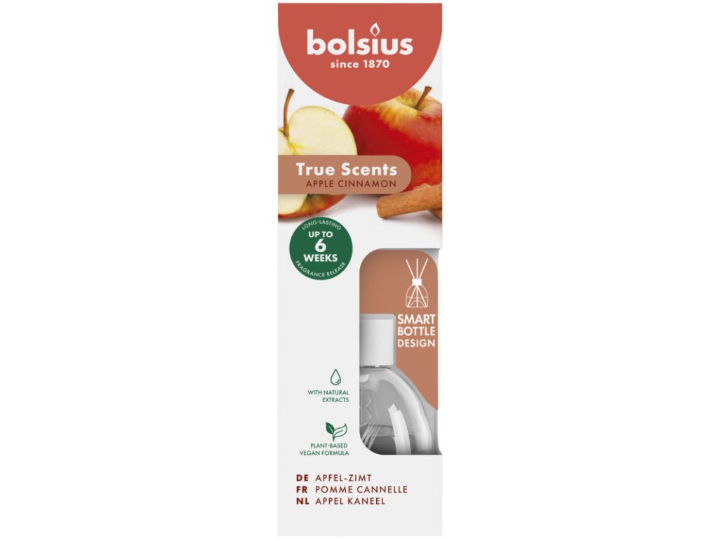 Bolsius Difuzér 60ml Baked apple&Cinnamon