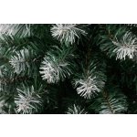 Stromček MagicHome Vianoce Belo, jedľa v jute, zasnežené konce, extra hustý, 60 cm