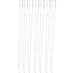 Reťaz MagicHome Vianoce Curtain, 160 LED studená biela, 230V, 50 Hz, 8 funkcií, časovač, osvetlenie, L-1,5 + 2 m