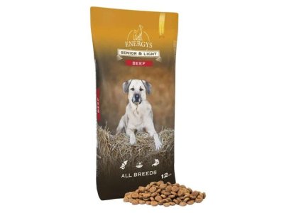 ENERGYS Dog Premium Senior & Light All Breeds Beef 12kg