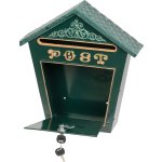 Schránka Albert MagicHome 360x90x380 mm, poštová, zelená