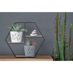 Kvetináč SANDY ROUND s vkladom 15,8cm biely