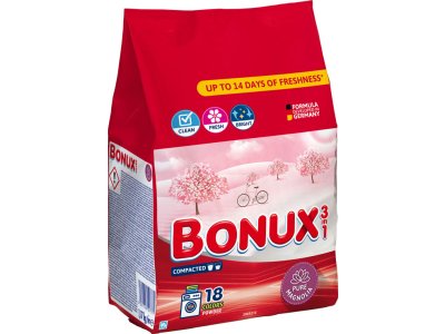 Bonux prací prášok Color Pure Magnolia 18 PD 1,17 kg
