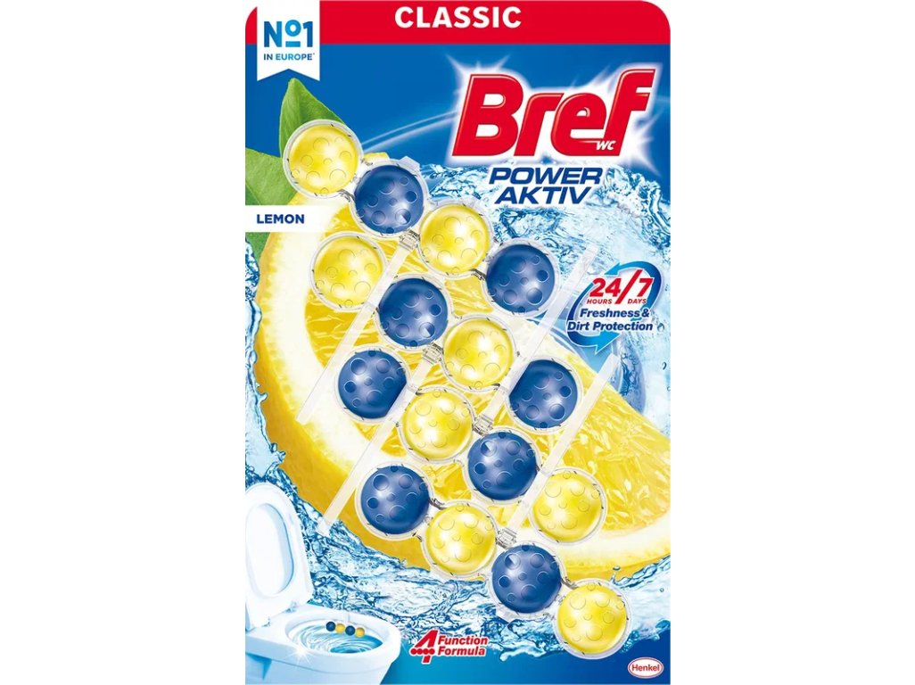 BREF Power Aktiv Lemon 3× 50 g