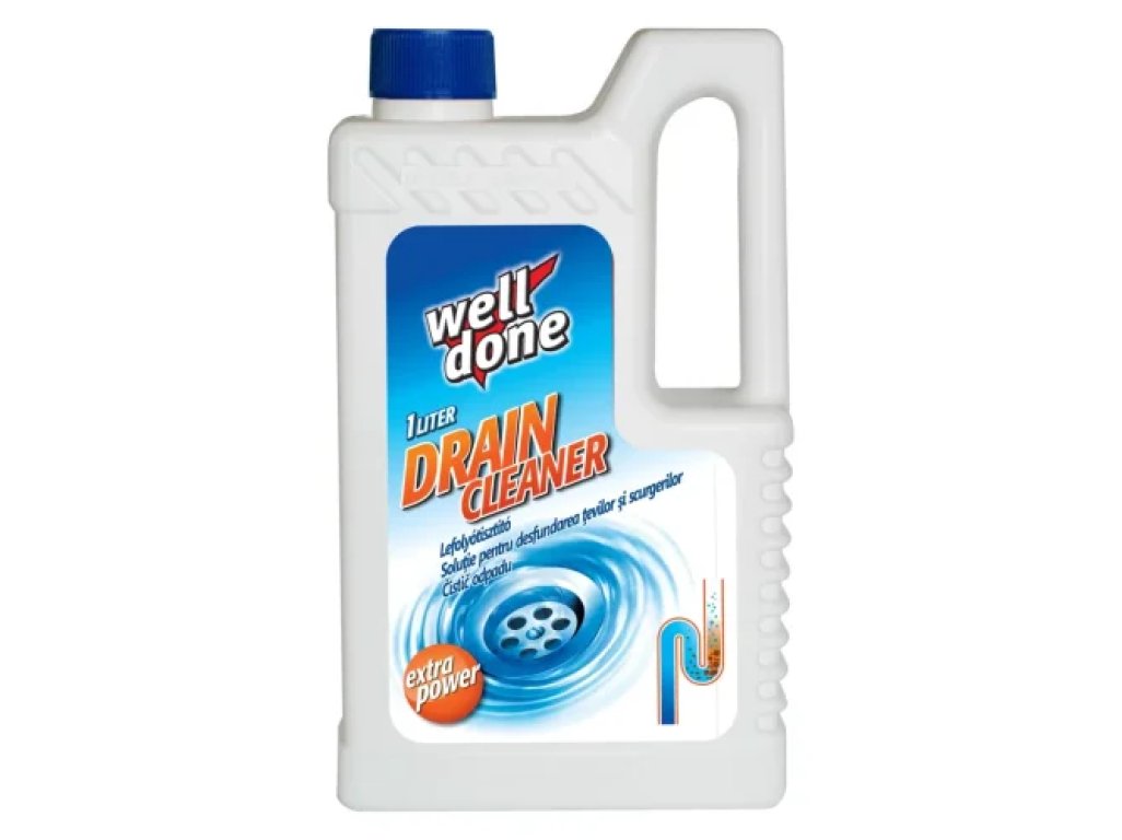 Well Done Drain Cleaner čistič odpadov 1L