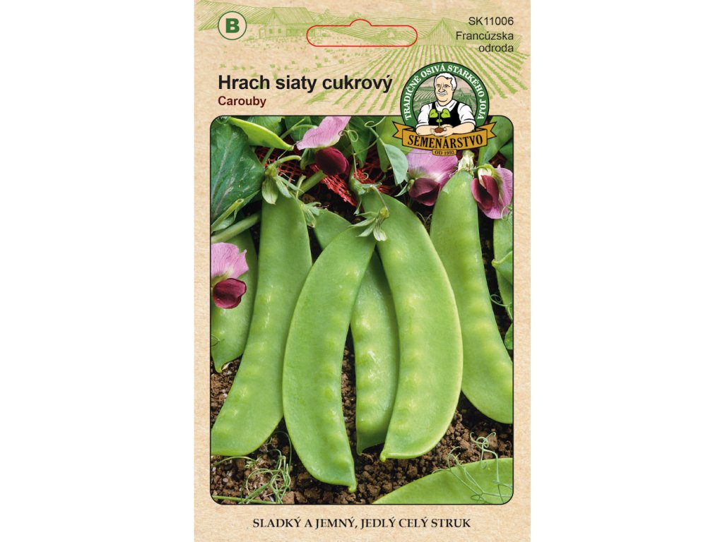 Hrach cukrový CAROUBY 20g Tradičné osivá