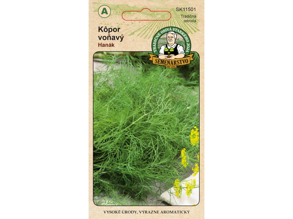 Kôpor voňavý HANÁK 4g Tradičné osivá