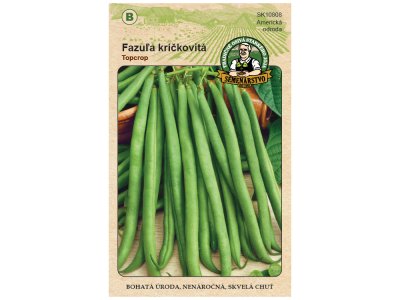 Fazuľa kríčková TOPCROP 20g Tradičné osivá